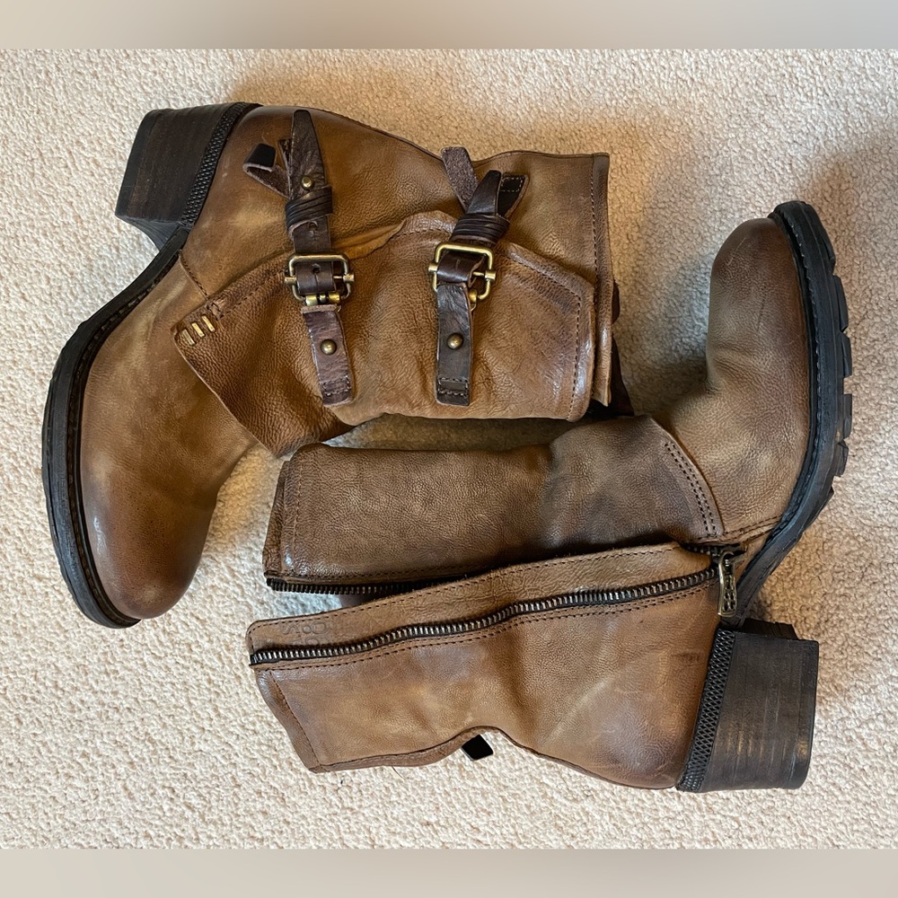 A.S.98 x Free People Moto Boots